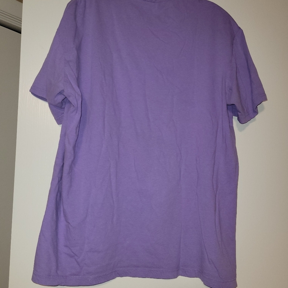 Unisex, Polo T-shirt, purple, size medium - Picture 7 of 7
